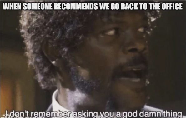 Samuel L Jackson in Pulp fiction